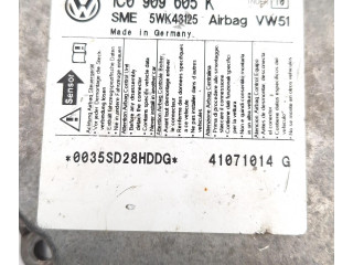 Блок подушек безопасности 1C0909605K, 5WK43125 Skoda Superb B5 (3U)