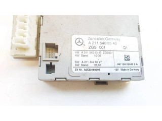 Блок управления a2115408545, a2115408345   Mercedes-Benz E W211