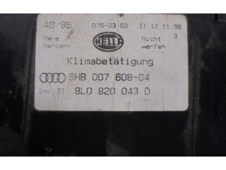Блок управления климат-контролем 8L0820043D, 5HB00760804 Audi A3 S3 8L