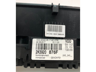 Панель приборов 2K5920876F Volkswagen Caddy