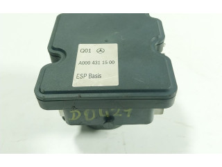 Jednotka ABS A0004311600, A0004311500 Mercedes-Benz CLA C117 X117 W117 2017