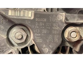 Генератор 0124325163, 13229984 Opel Zafira B 1.6