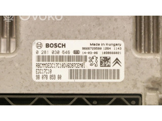 Řídící jednotka 9807885980 Citroen Berlingo 2014