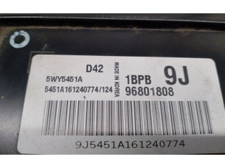 Блок управления двигателя 96801808, 5WY5451A Chevrolet Matiz