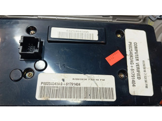 Блок управления климат-контролем P68254043AG Jeep Grand Cherokee