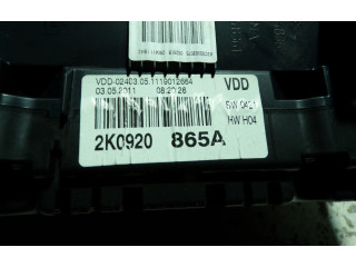 Панель приборов 2K0920865A   Volkswagen Caddy       