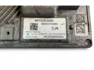 Блок управления коробкой передач 9810263680, 9809315980   Citroen C4 Cactus