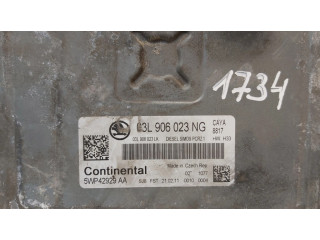 Блок управления двигателя 03L906023NG Skoda Fabia Mk2 (5J)