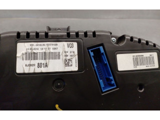 Přístrojová deska  Seat Ibiza IV (6J,6P) 2010 6J0920801A, 6J0920801AX  