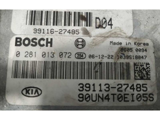 Блок управления двигателя 0281013072   KIA Carens II