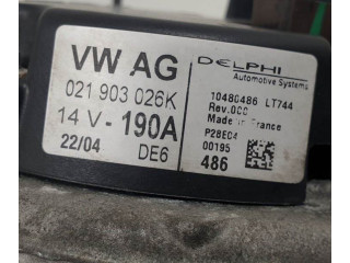 Генератор 021903026K, 1040486   Volkswagen Phaeton      