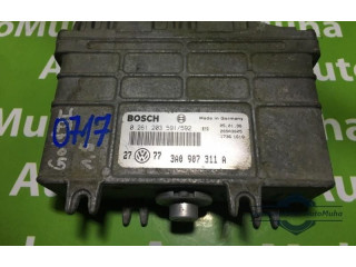 Блок управления двигателем Блок управления 0261203591592, 3A0907311A Volkswagen Golf III