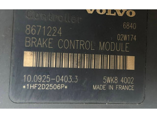 Блок АБС 8671224, P08671223   Volvo  V70  2000 - 2004 года