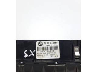 Блок управления климат-контролем 3443981, 00743111 BMW X3 E83