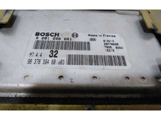 Блок управления двигателя 0261206861 Peugeot 306