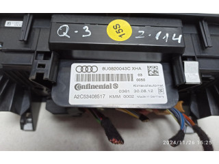 Блок управления климат-контролем 8U0820043C   Audi Q3 8U