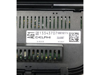 Блок управления климат-контролем 13346041, 13343707   Opel Meriva B