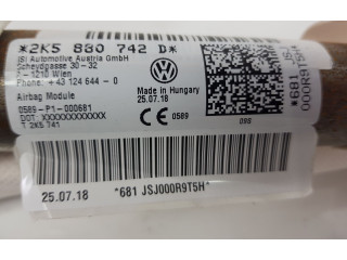 Боковая подушка безопасности 2K5880742D, 2K5880742D   Volkswagen Caddy