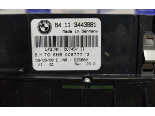 Блок управления климат-контролем    BMW X3 E83