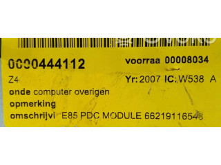 Комплект блоков управления 9116543, 9116543   BMW Z4 E85 E86