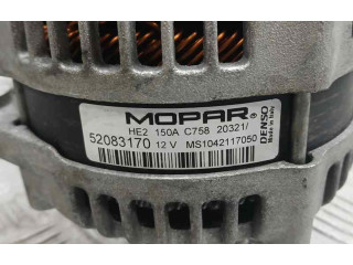 Генератор 52083170, DENSOCLAVIJATOCADA   Jeep Renegade      