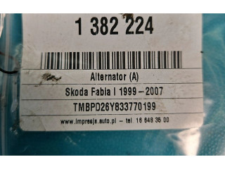 Генератор 037903025G, IMPRK1382224   Skoda Fabia Mk1 (6Y)      