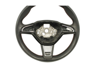 Руль Skoda Octavia Mk3 (5E) 2013 - 2019 года 5E0419091K, CONDESGASTE