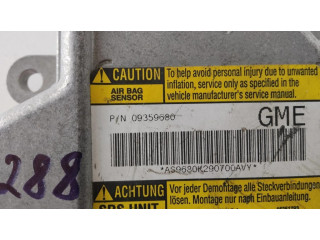 Блок подушек безопасности 09359680, AS9680K290700AWY Opel Sintra