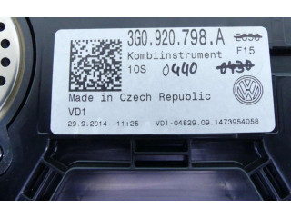 Панель приборов 3G0920798A, IMPRK1353356   Volkswagen PASSAT B8       