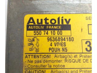 Блок подушек безопасности 9636894180, 550741000   Peugeot 306