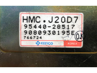 Блок управления двигателя 9544028517, 9080930195E Hyundai Coupe