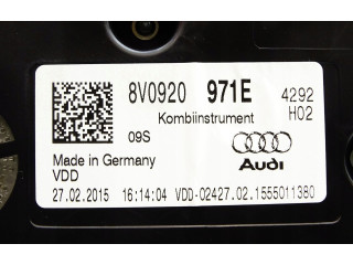 Панель приборов 8V0920971E Audi A3 S3 8V