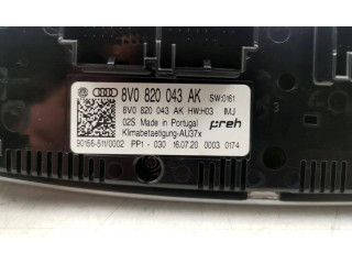 Блок управления климат-контролем 8V0820043AK   Audi Q2 