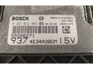 Блок управления двигателя 0281012883   Alfa Romeo GTV