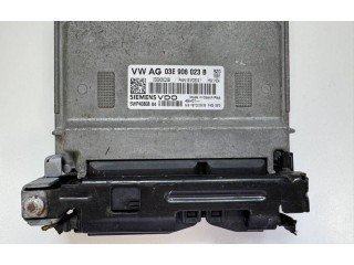 Блок управления двигателя 03E906023B, 5WP4080804 Skoda Fabia Mk2 (5J)