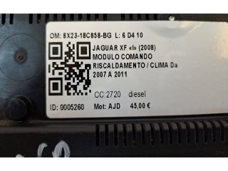 Блок управления климат-контролем 8X23-18C858-BG, 8X23-18C858-BG   Jaguar XF X250