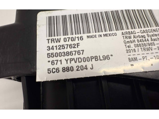 Подушка безопасности пассажира 5C6880204J, 34125762F   Volkswagen Jetta VI