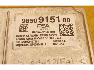 Блок управления 9850915180, 9850915180 Citroen C5 X