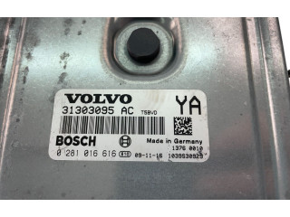 Блок управления двигателем Блок управления 31303095AC, 0281016616   Volvo V70