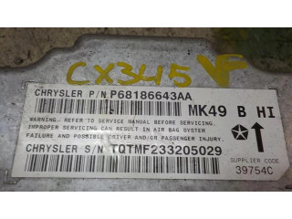 Блок подушек безопасности 68186643AA, P68186643AA Jeep Compass