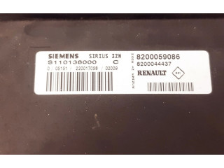 Блок управления двигателя 8200059086, 8200044437   Renault Twingo I