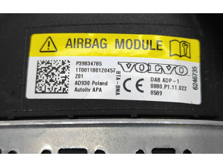 Подушка безопасности водителя P39834785, 1T001180120457   Volvo S90, V90
