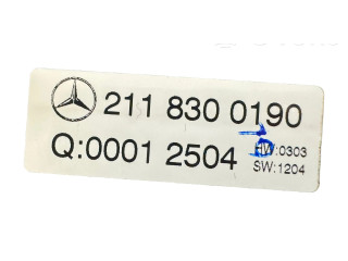 Блок управления климат-контролем 2118300190, 00012504   Mercedes-Benz E W211