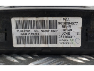 Турбина Блок управления кондиционера воздуха / климата/ печки (в салоне) Citroen C4 Aircross 9658084577, 281160311 для двигателя 9HY