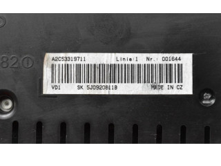 Панель приборов 5J0920811B, 5J0920811B Skoda Fabia Mk2 (5J)