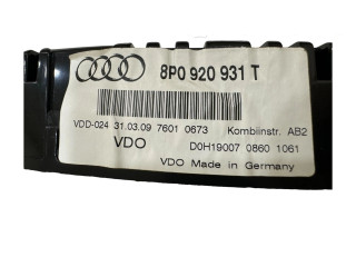 Панель приборов 8P0920931T, D0H19007   Audi A3 S3 8P       