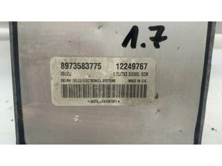 Блок управления двигателя 12249767 Opel Astra G