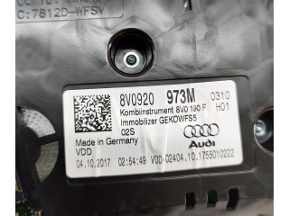 Панель приборов 8V0920973M   Audi A3 S3 8V       