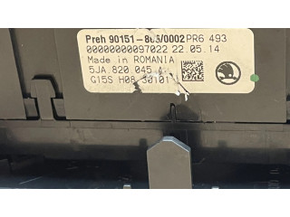 Блок управления климат-контролем 90151, 5JA820045A   Skoda Rapid (NH)