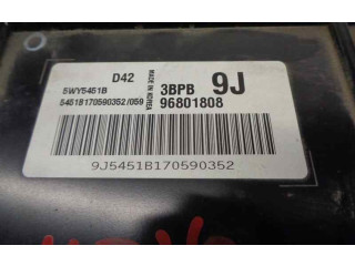 Блок управления двигателя 96801808, 5WY5451B   Chevrolet Matiz